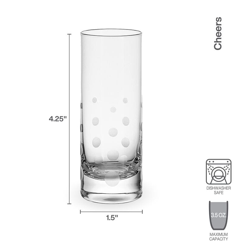 Cheers® Set of 6 Shot Glasses