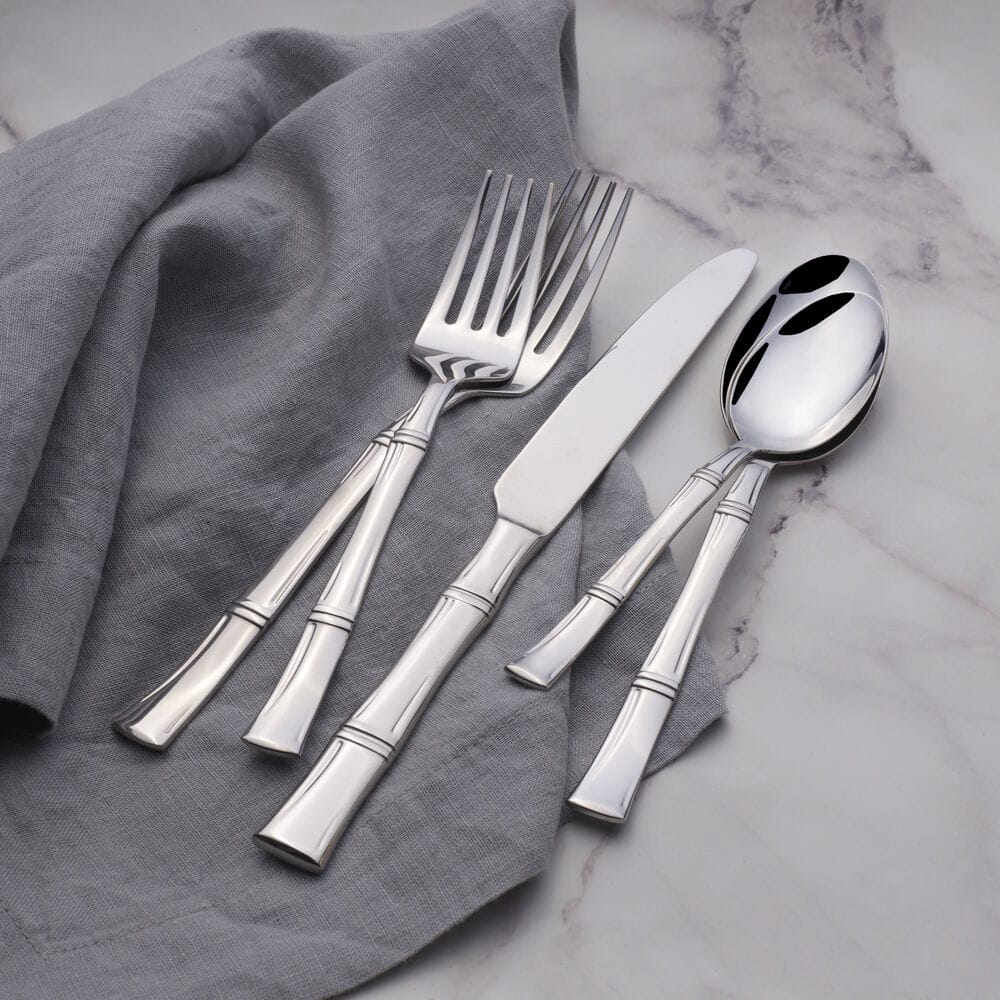 Bamboo 20 Piece Flatware Set, Service for 4