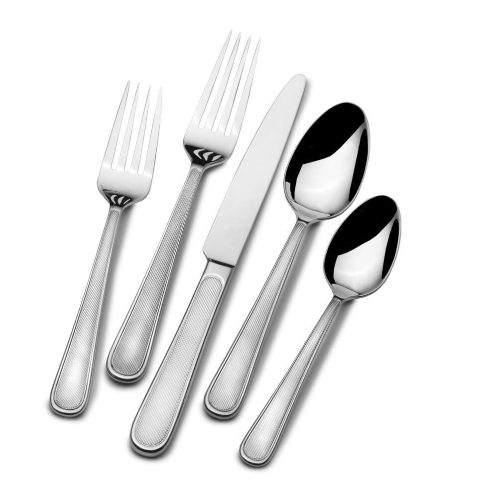 Veramar 45 Piece Flatware Set, Service for 8