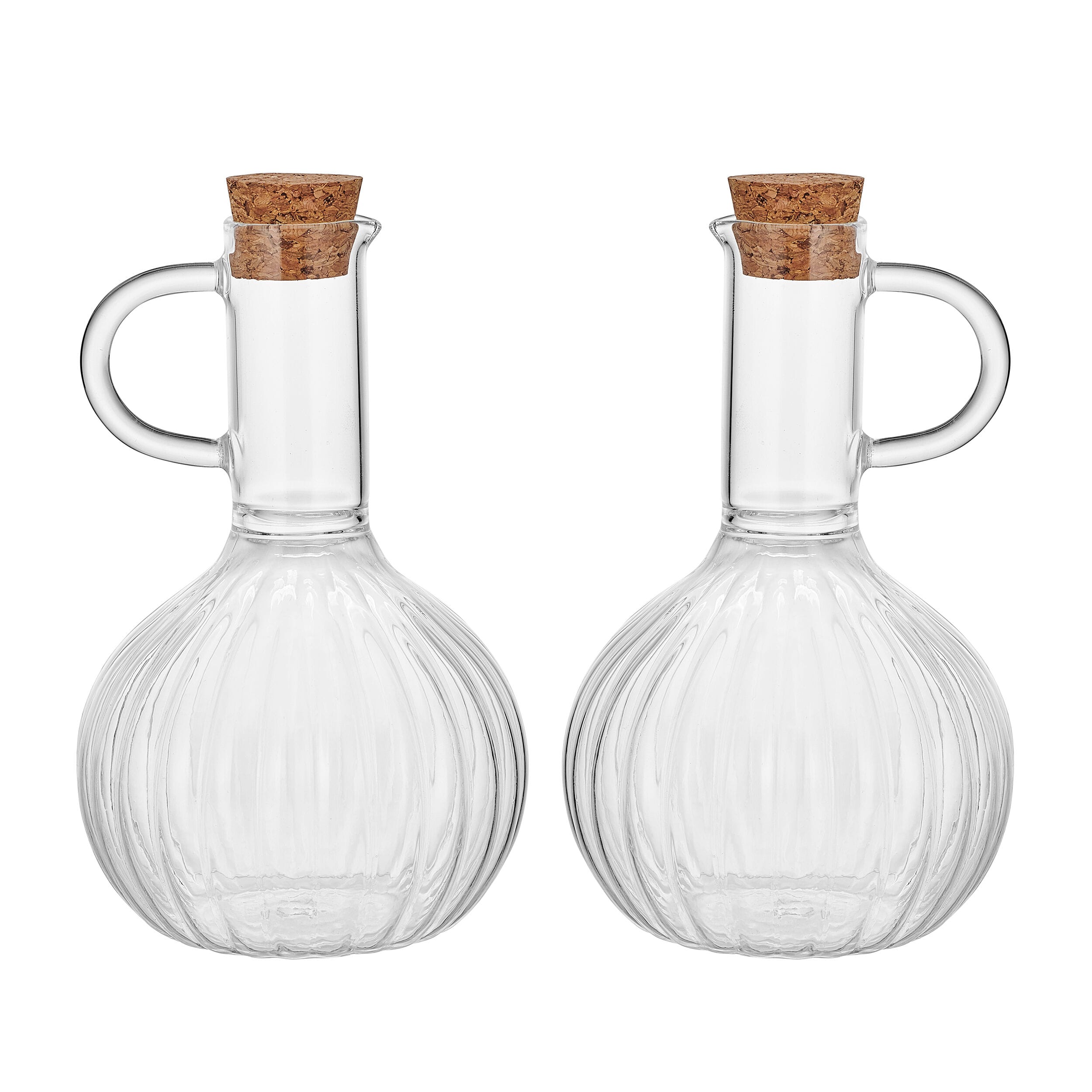 Glenwood 3 Piece Oil and Vinegar Cruet Set