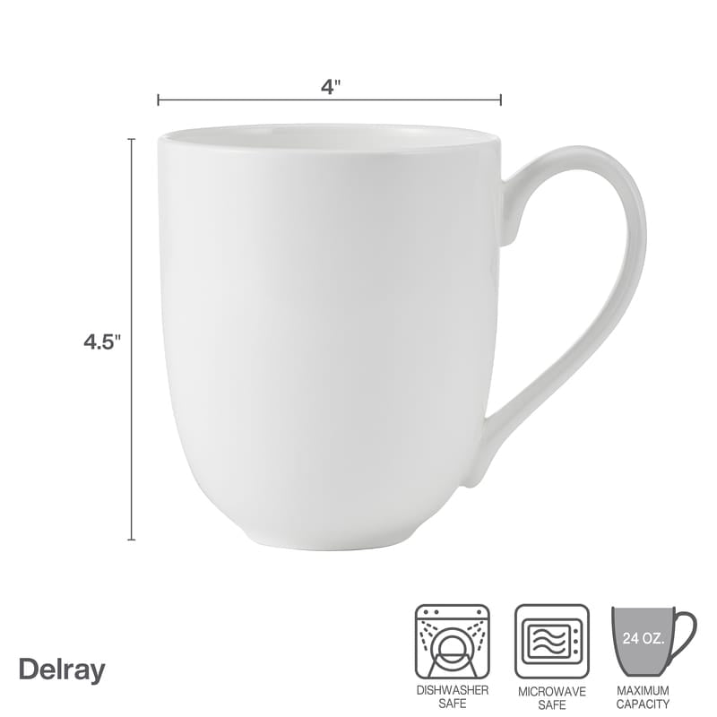 Delray Set of 2 Oversized Mugs