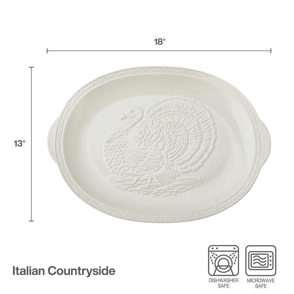 Italian Countryside® Oval Turkey Platter