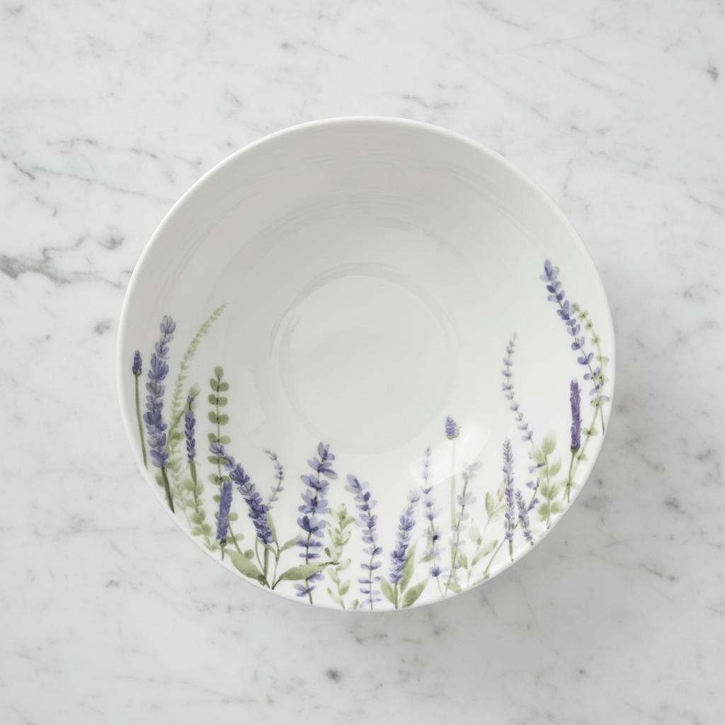 Lavender Fields Salad Plate
