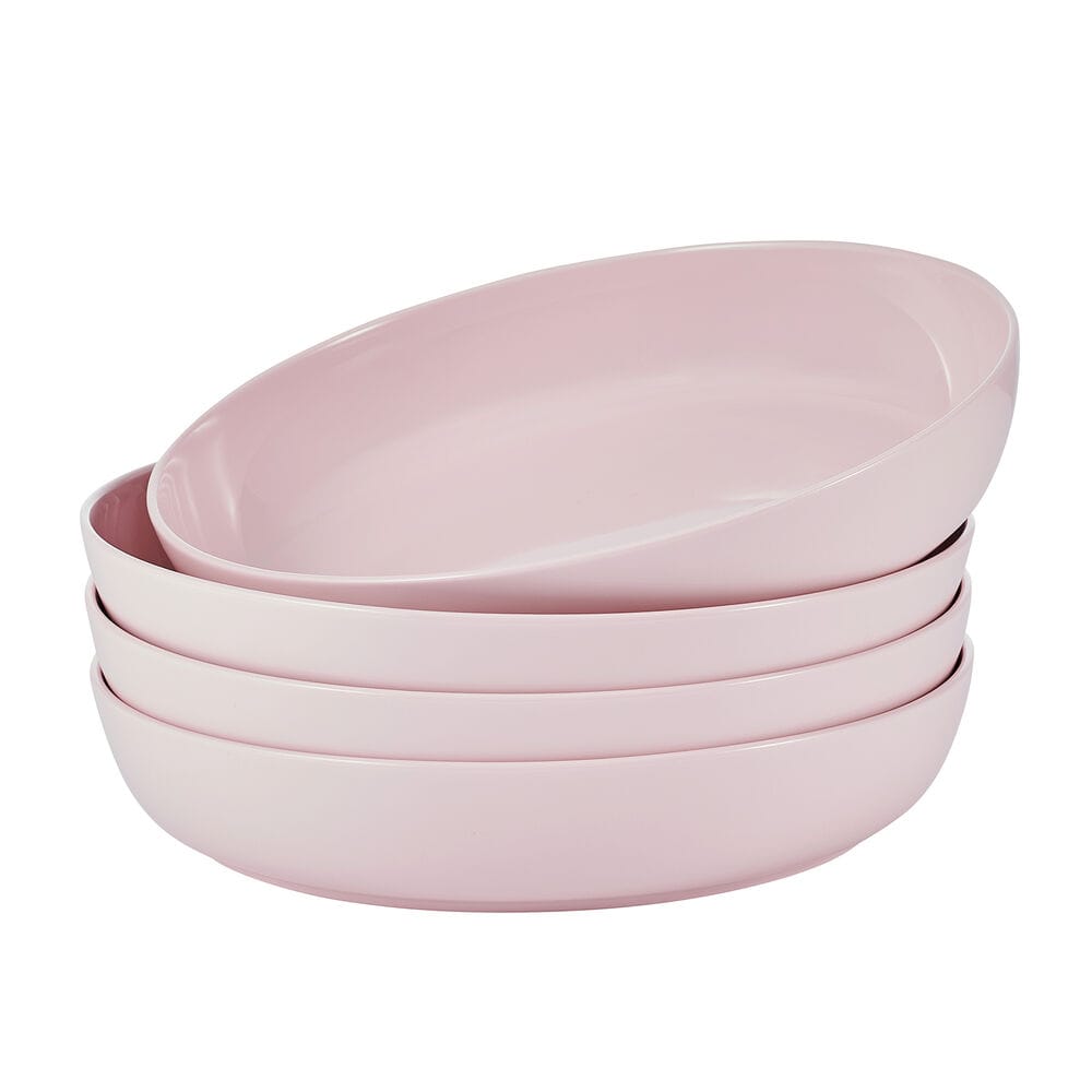 Madison Pink Set of 4 Pasta Bowls