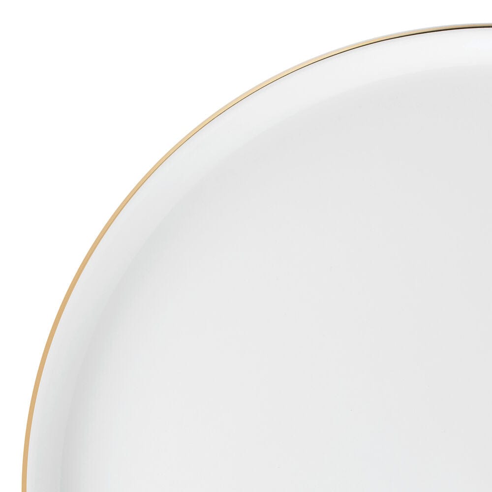 Samantha Gold Rim 12 Piece Dinnerware Set, Service for 4