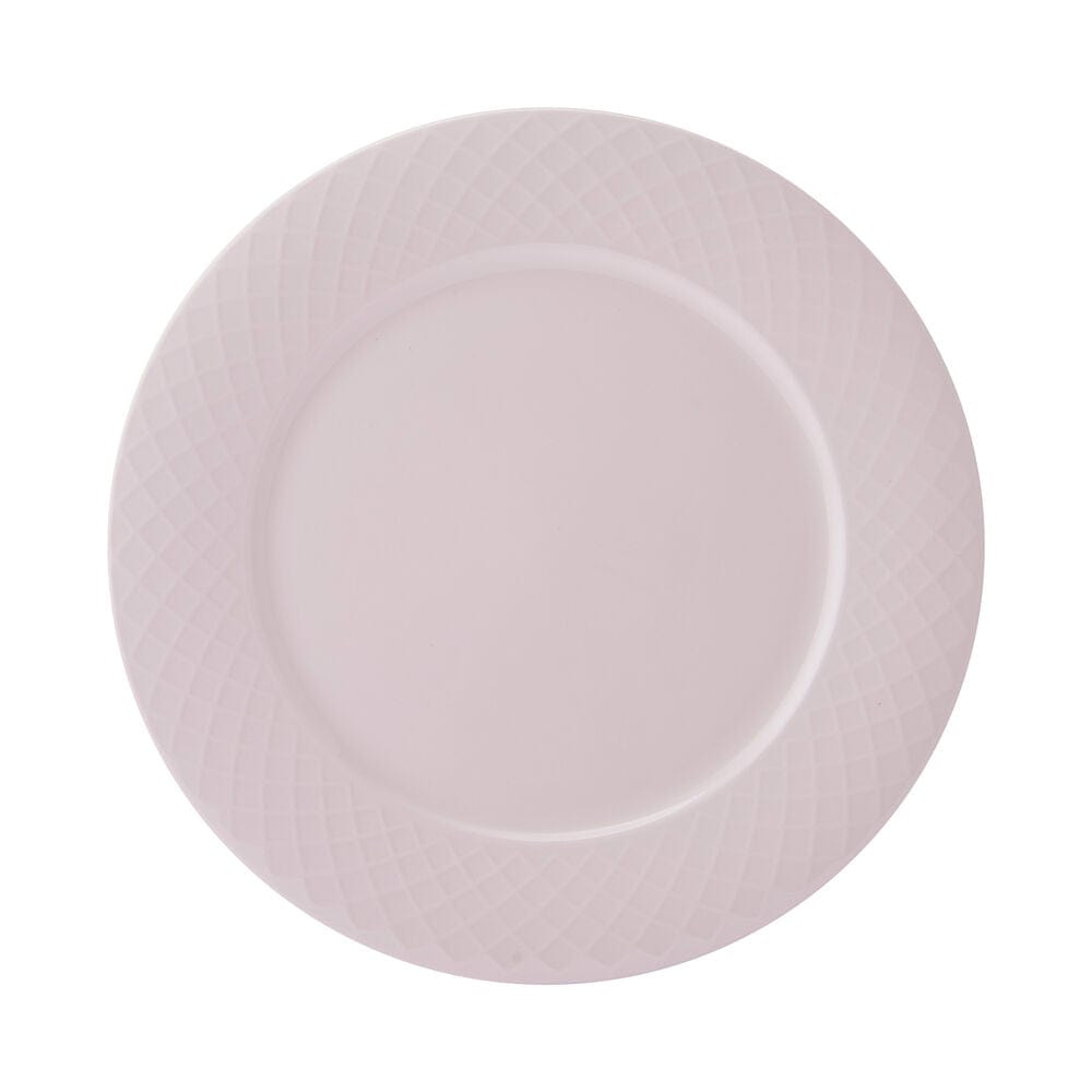 Trellis Pink 12 Piece Dinnerware Set, Service for 4