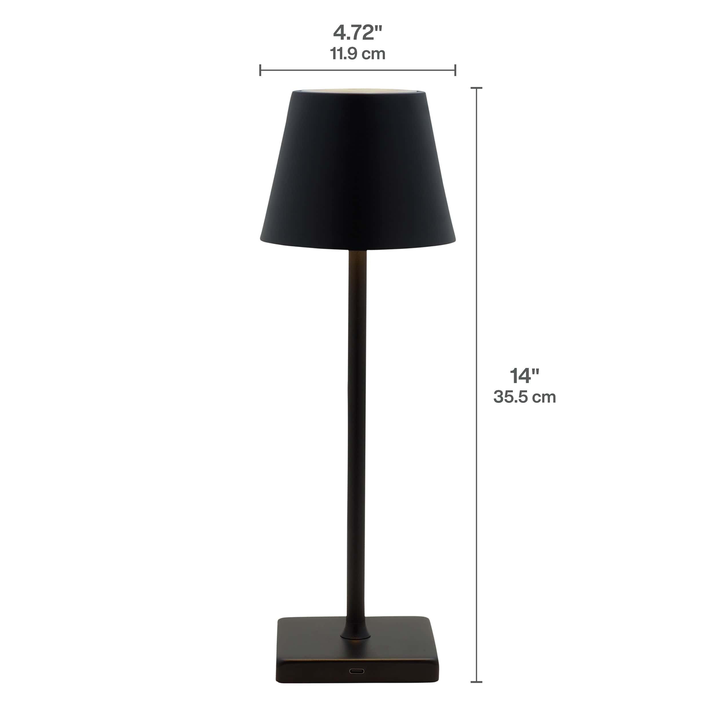 Cordless Rechargeable Set of 2 Table Lamps