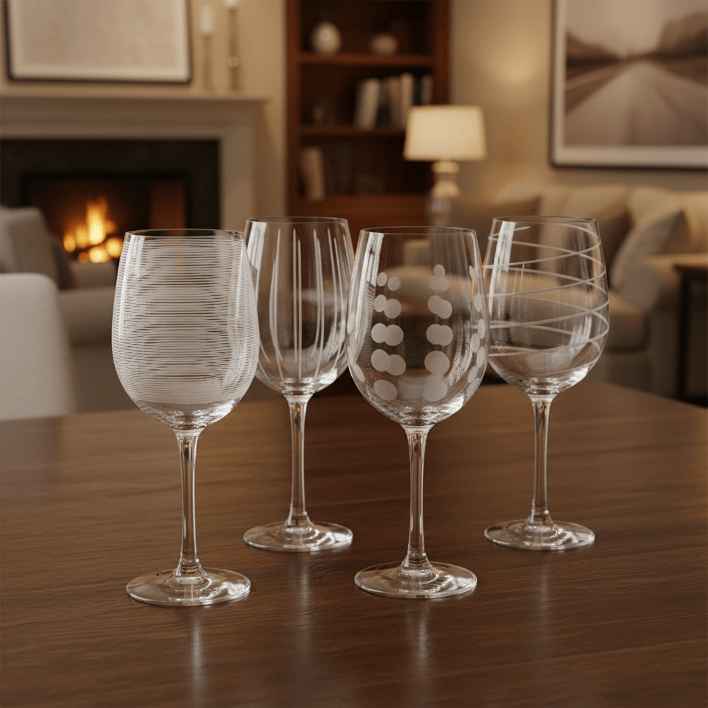 Cheers® Set of 4 White Wine Glasses