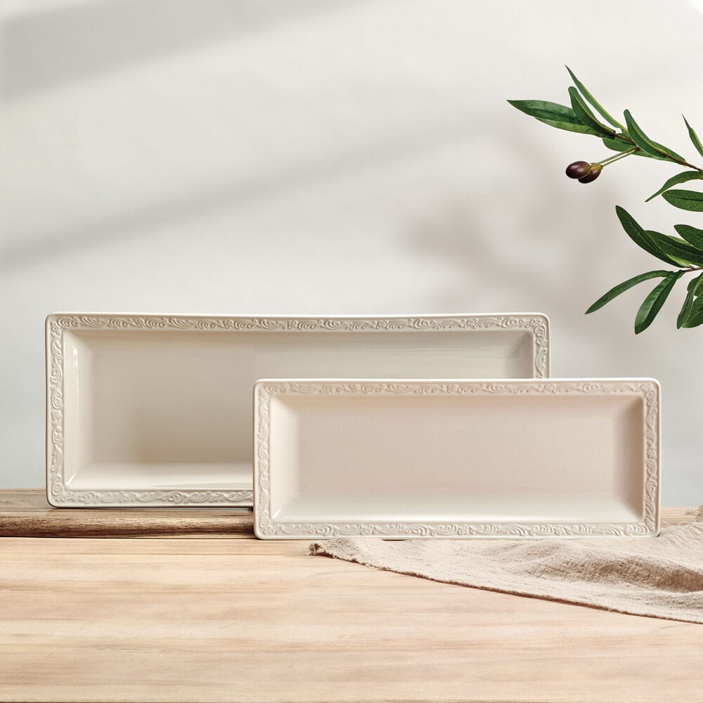 Italian Countryside® Set of 2 Bread Trays
