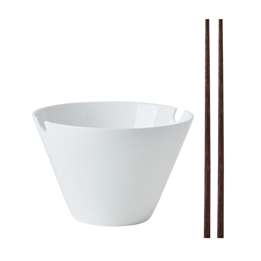 Delray Set of 2 Large Noodle Bowls With Chopsticks