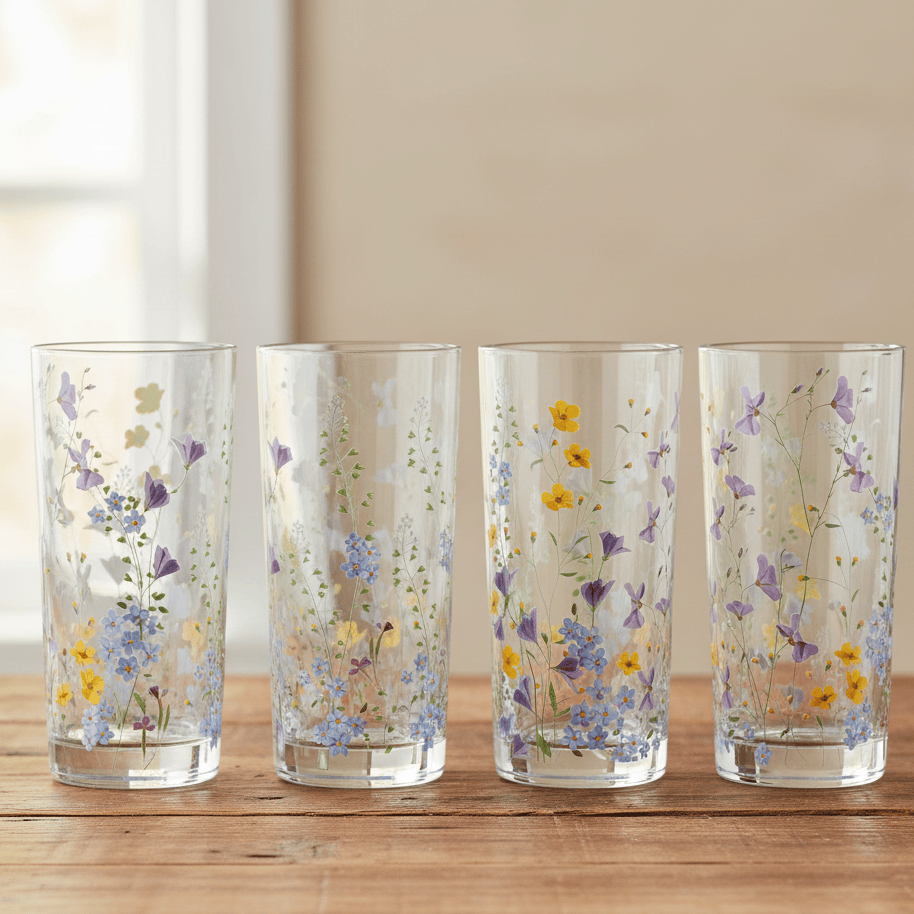 Quinn Set of 4 Highball Glasses