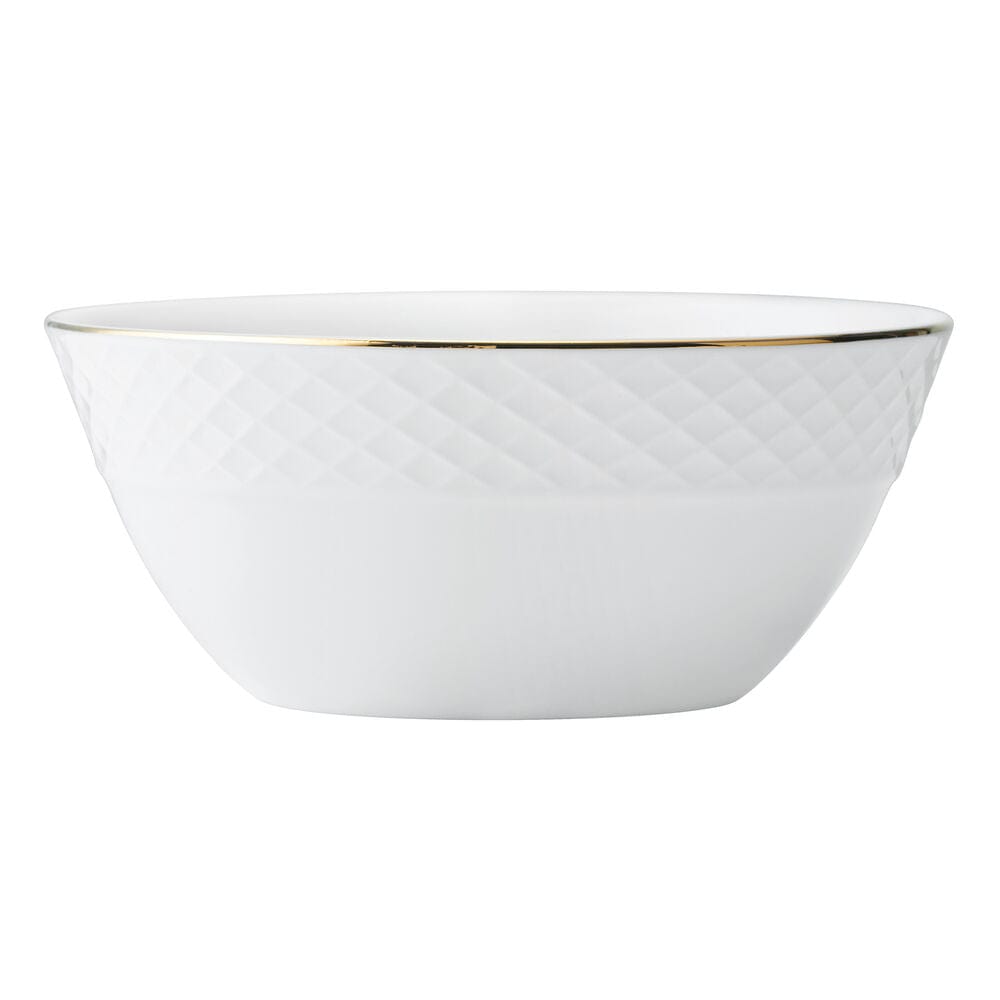 Trellis Gold 12 Piece Dinnerware Set, Service for 4