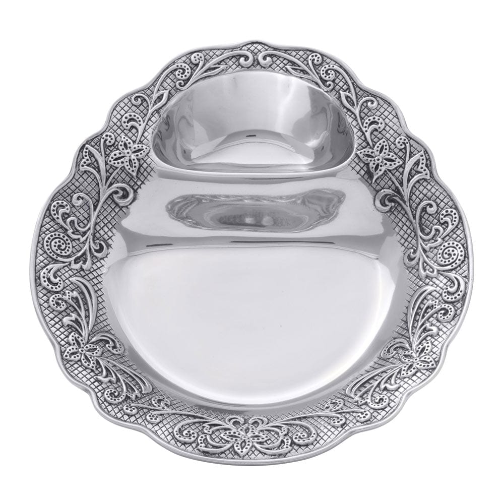 English Cottage Chip and Dip Serve Bowl