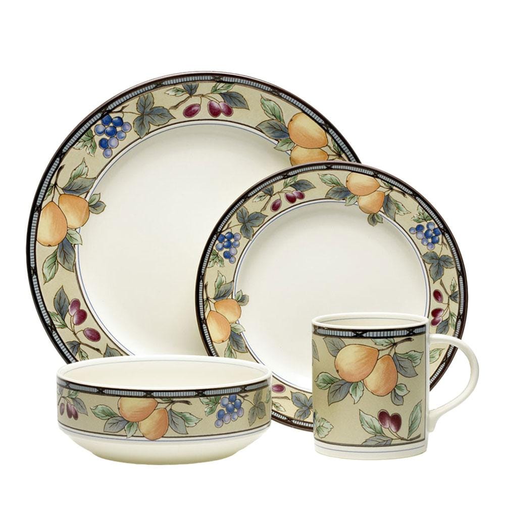 Garden Harvest® 16 Piece Dinnerware Set, Service for 4
