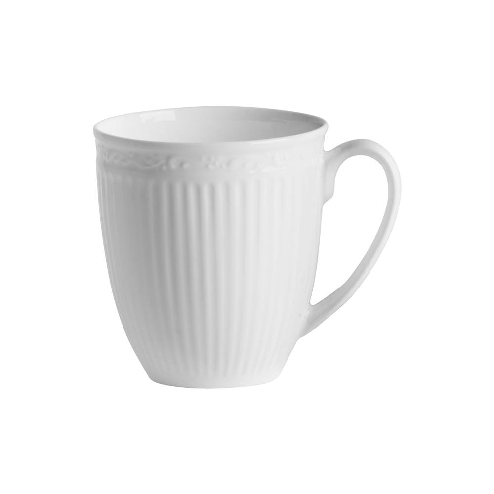 Countryside White Bone China Mug