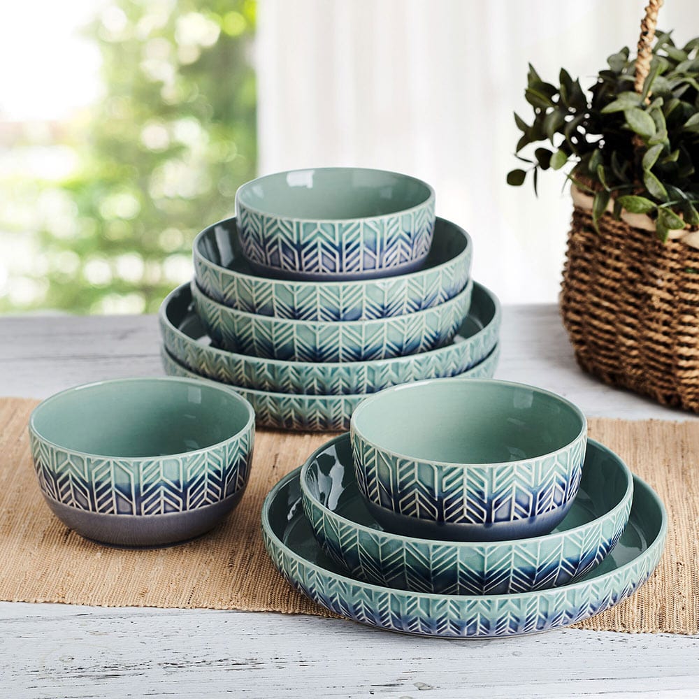 Double Bead Round Tray