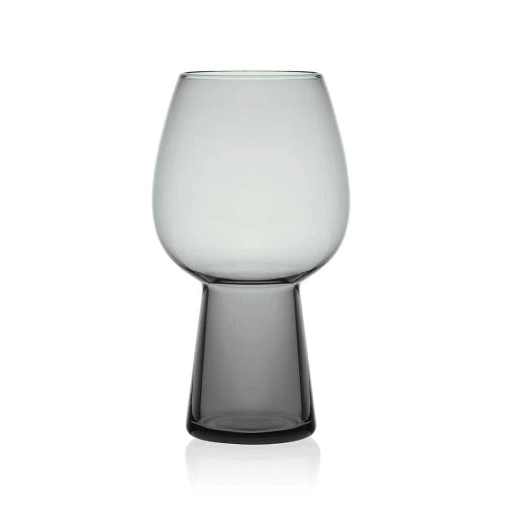 Phoebe Smoke Set of 4 Goblet Beverage Glasses