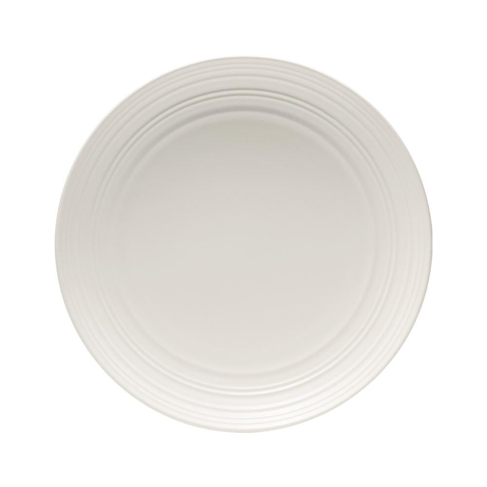Swirl White Coupe 4 Piece Place Setting