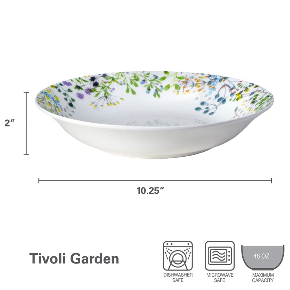 Tivoli Garden Serving Bowl, 10.25"