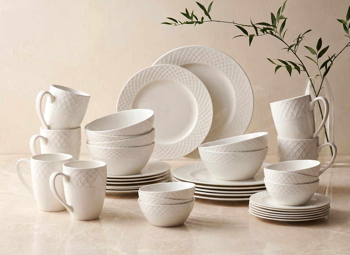 Explore the Trellis White Collection