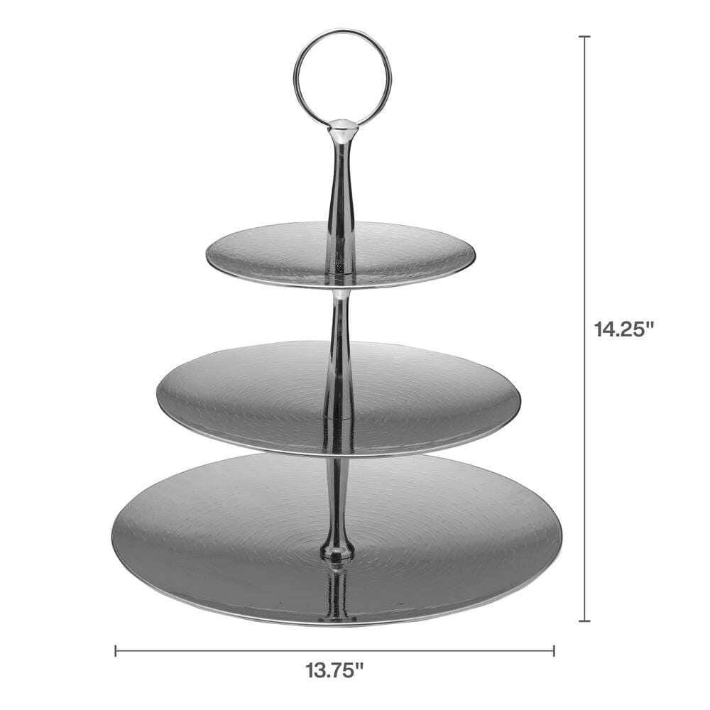 Stainless 3 Tier Server Tray