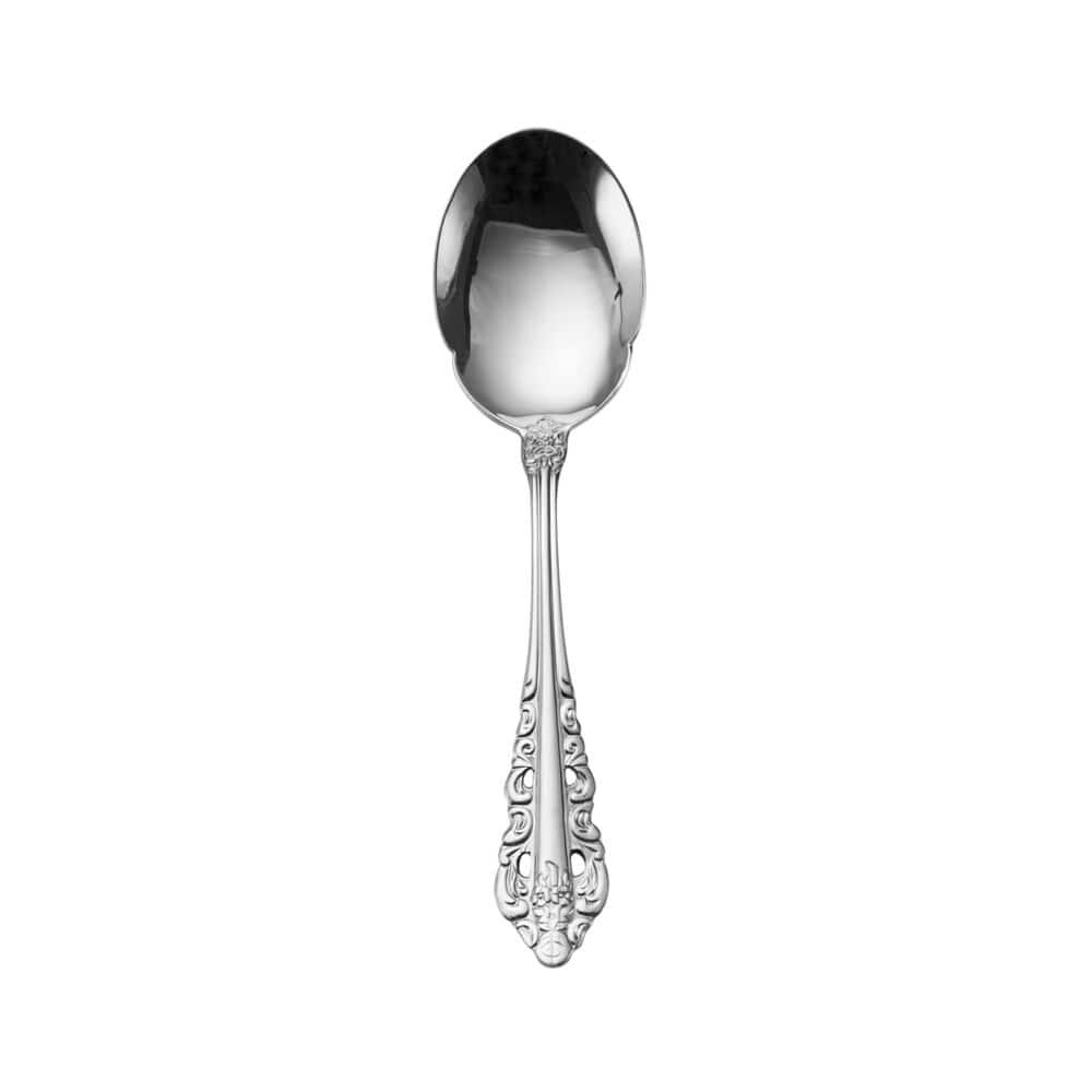 Antique Baroque Serving Spoon