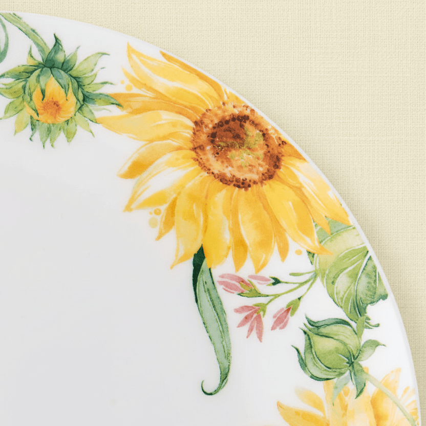 Sunflower 16 Piece Dinnerware Set, Service for 4