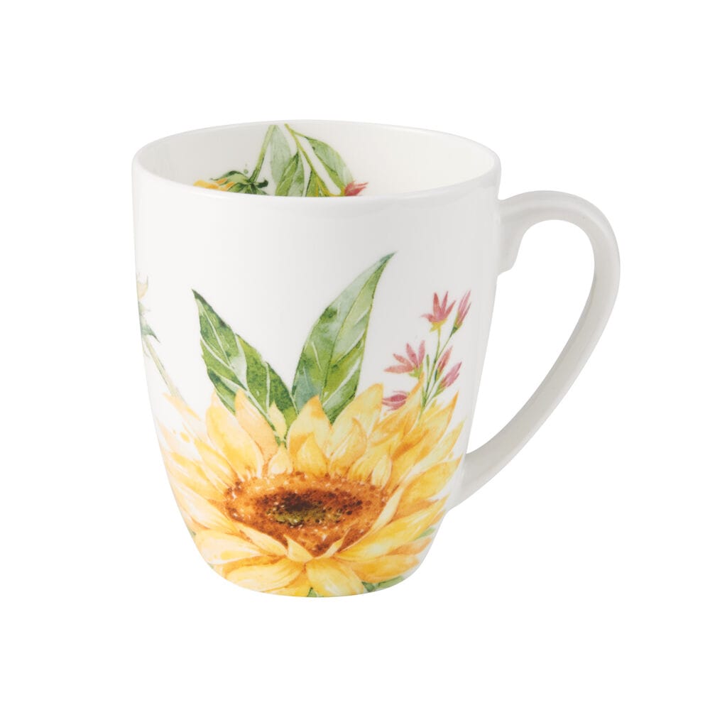 Sunflower 16 Piece Dinnerware Set, Service for 4