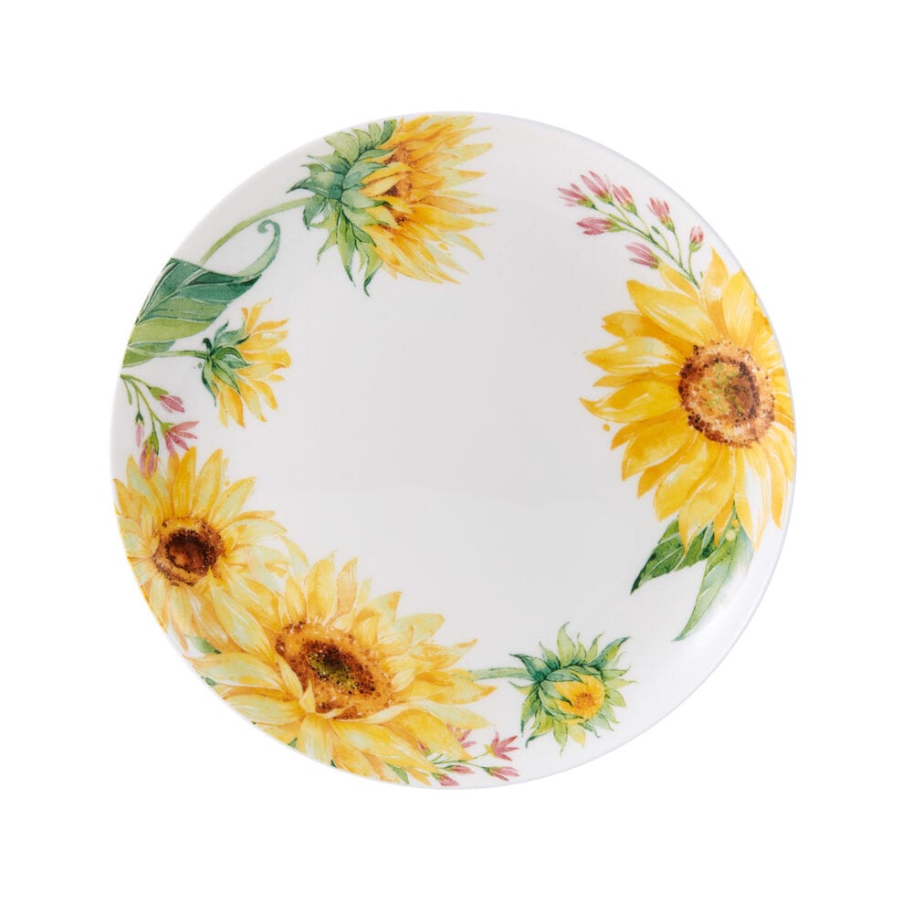 Sunflower 16 Piece Dinnerware Set, Service for 4