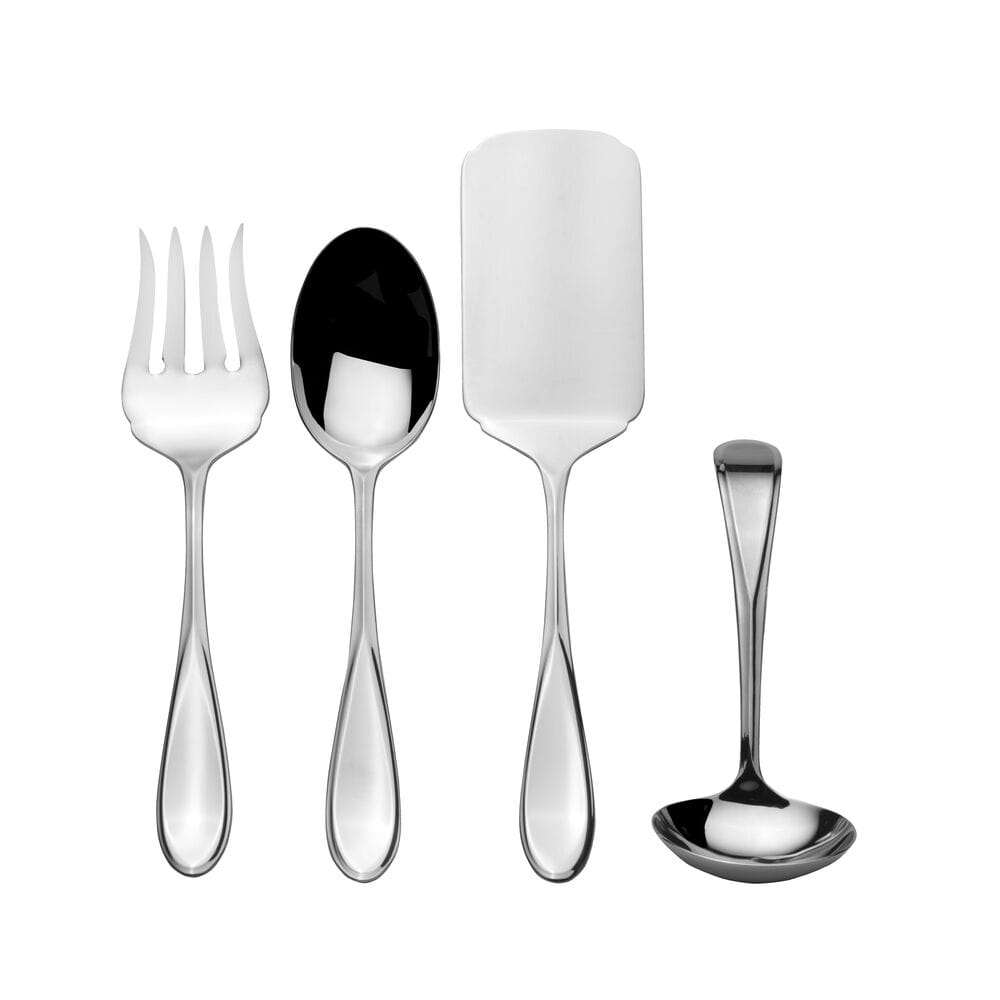 Bravo 52 Piece Flatware Set with Caddy, Service for 8