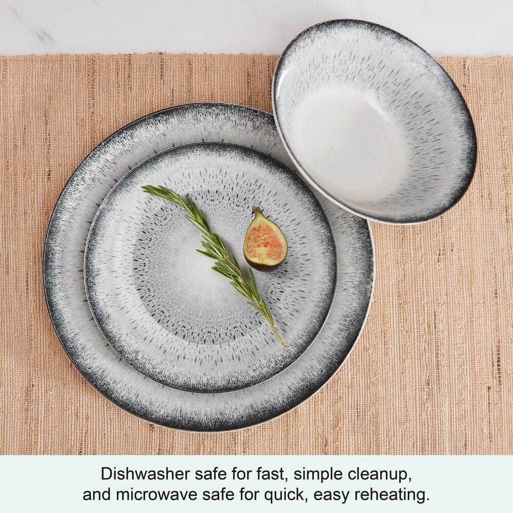 Matteo 12 Piece Dinnerware Set, Service For 4