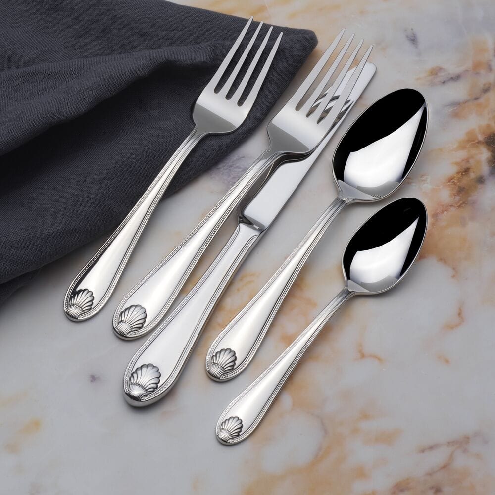 Cayman Shell 20 Piece Flatware Set, service for 4