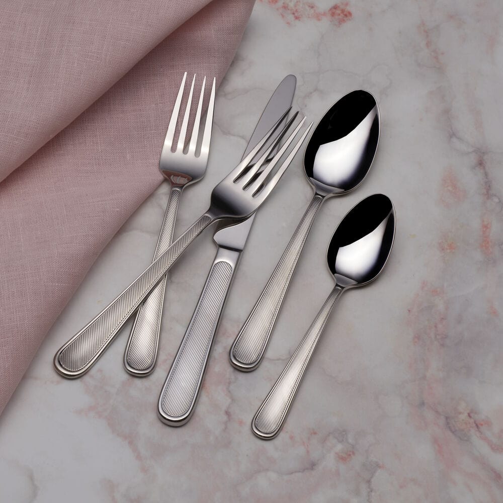 Veramar 45 Piece Flatware Set, Service for 8