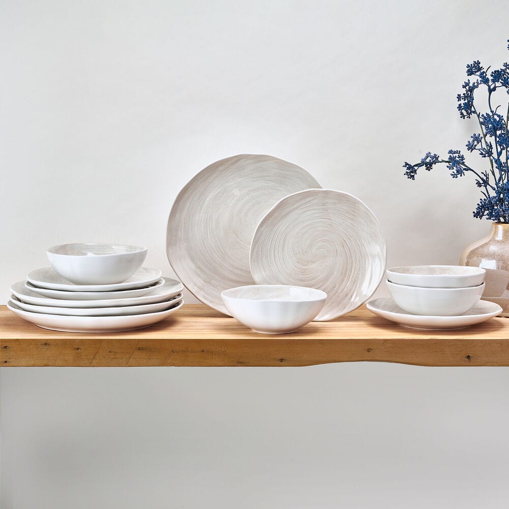 Harley 12 Piece Dinnerware Set, Service for 4