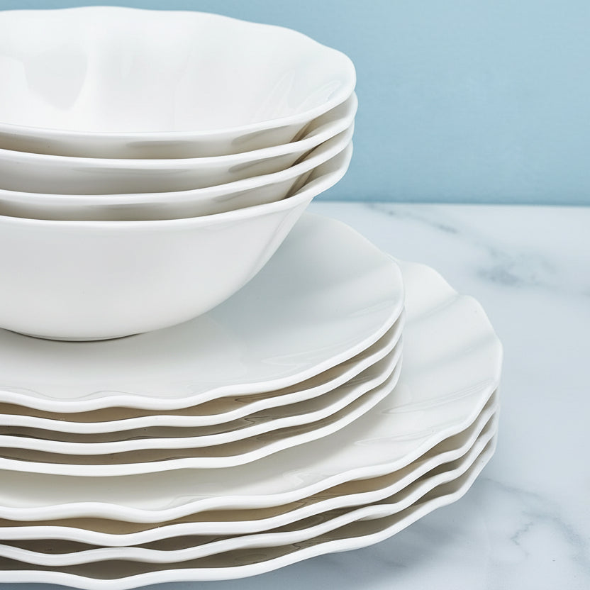 Elodie 12 Piece Dinnerware Set, Service for 4