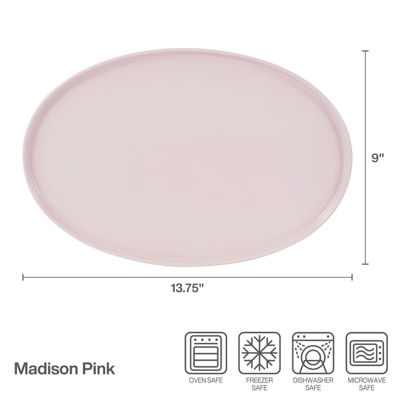 Madison Pink Oval Platter