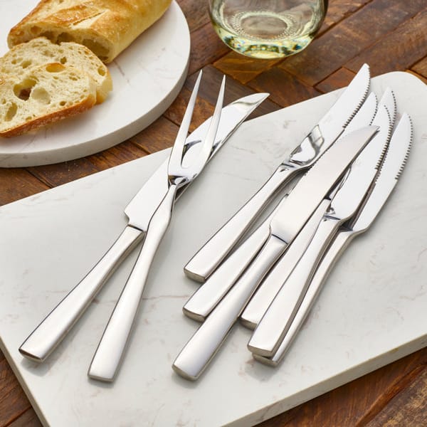 Delano 8 Piece Carving Set with Steak Knives