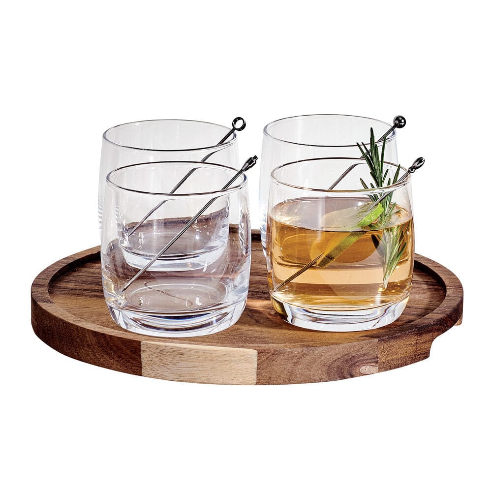 Glenwood 9 Piece Double Old Fashioned Bar Set