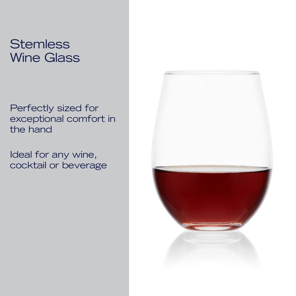 Lana Set of 4 Stemless Wine Glasses