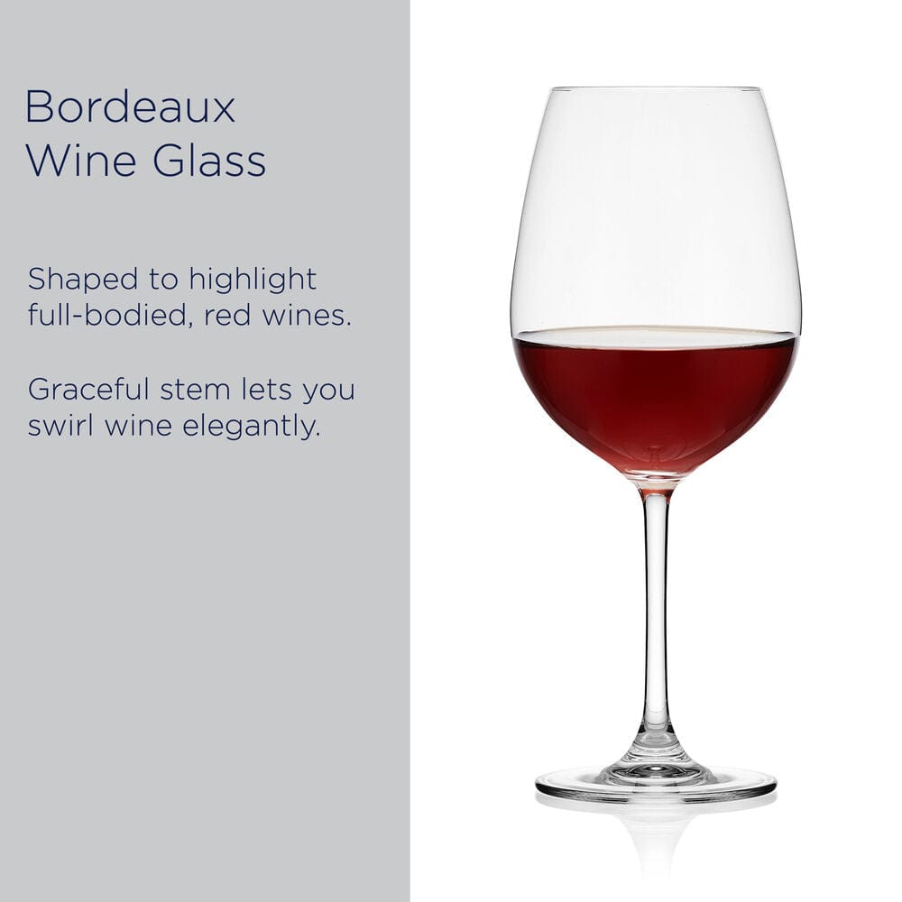 Lana Set of 4 Bordeaux Glasses