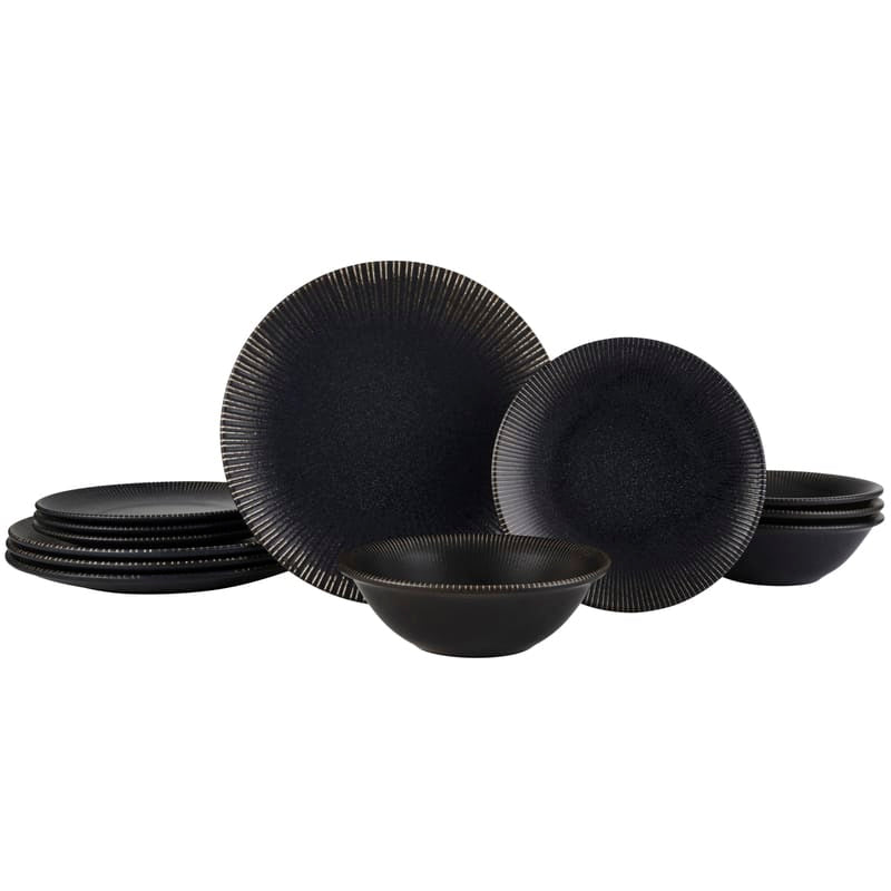 Oakley 12 Piece Dinnerware Set, Service for 4