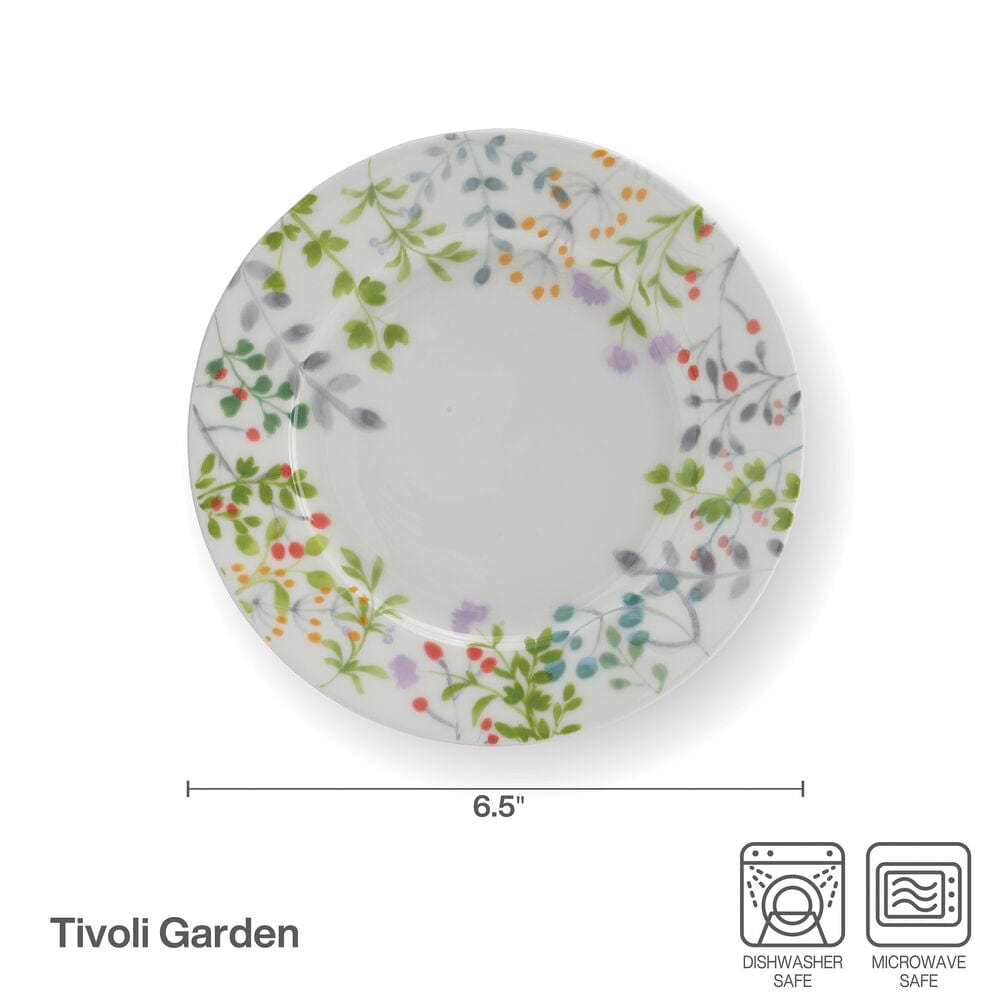 Tivoli Garden Set of 4 Appetizer Plates