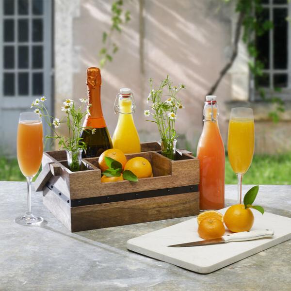 Rustic Hostess Flatware Storage Caddy