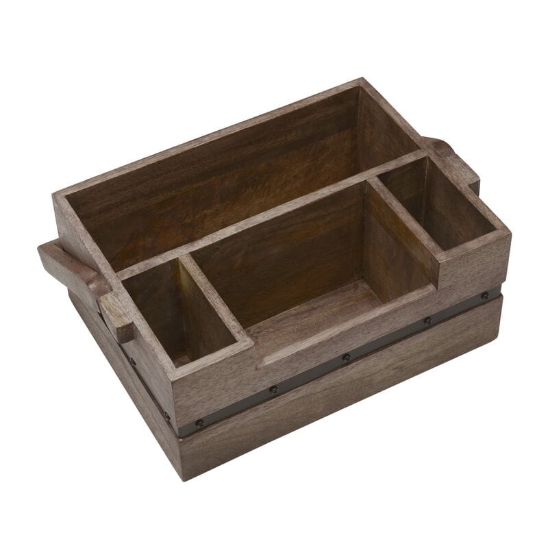 Rustic Hostess Flatware Storage Caddy