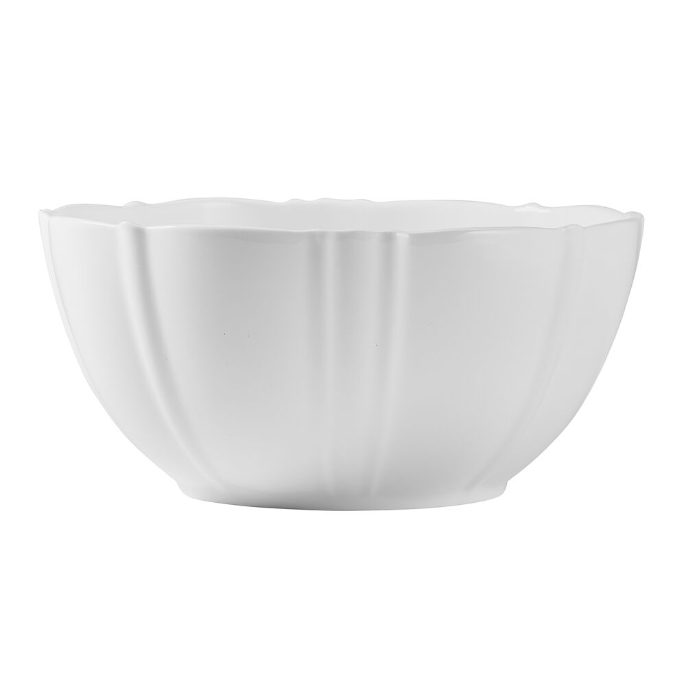 Belle Scalloped 12 Piece Dinnerware Set, Service for 4