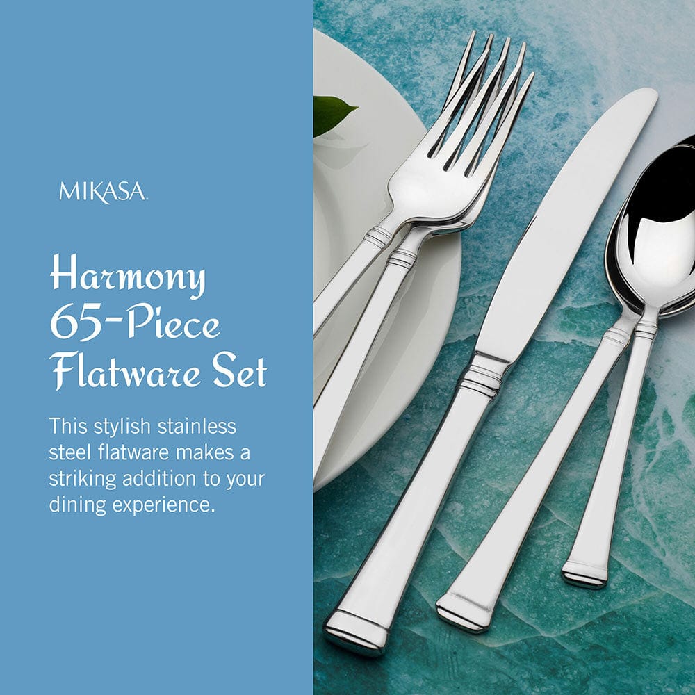 Harmony 20 Piece Flatware Set, Service for 4