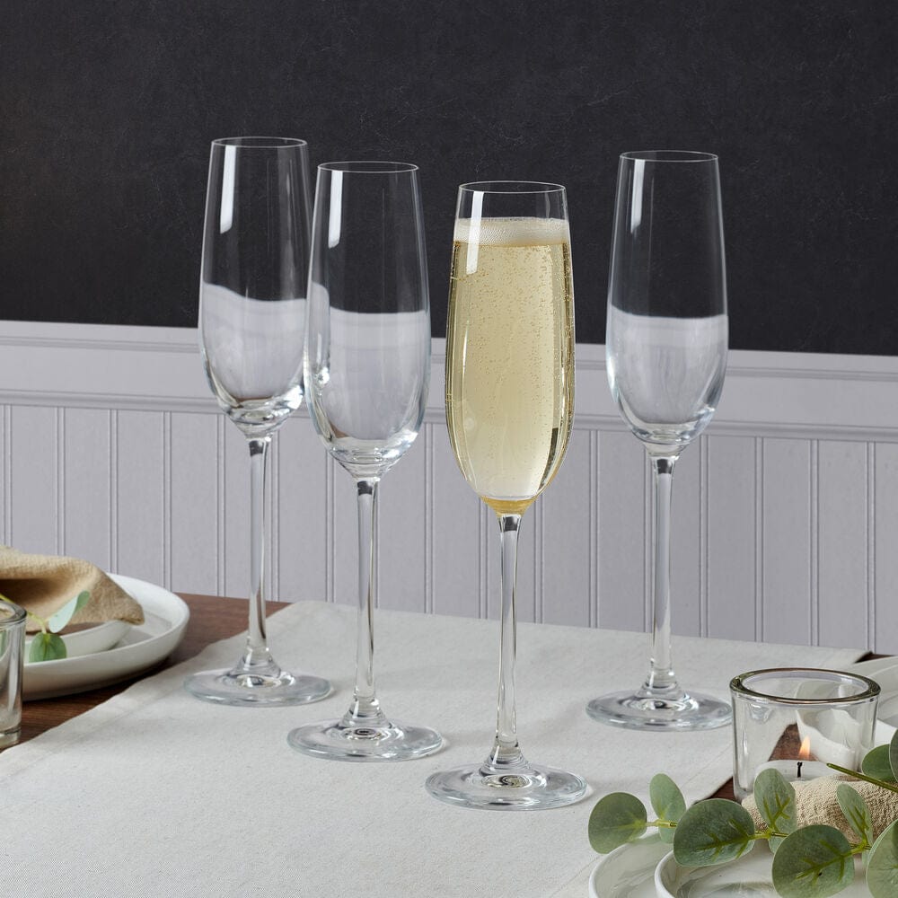 Lana Set of 4 Champagne Flute Glasses