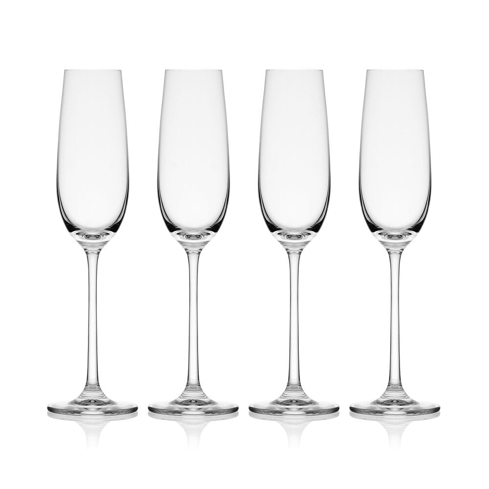 Lana Set of 4 Champagne Flute Glasses