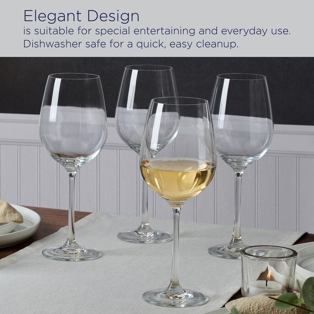 Lana Set of 4 White Wine Glasses