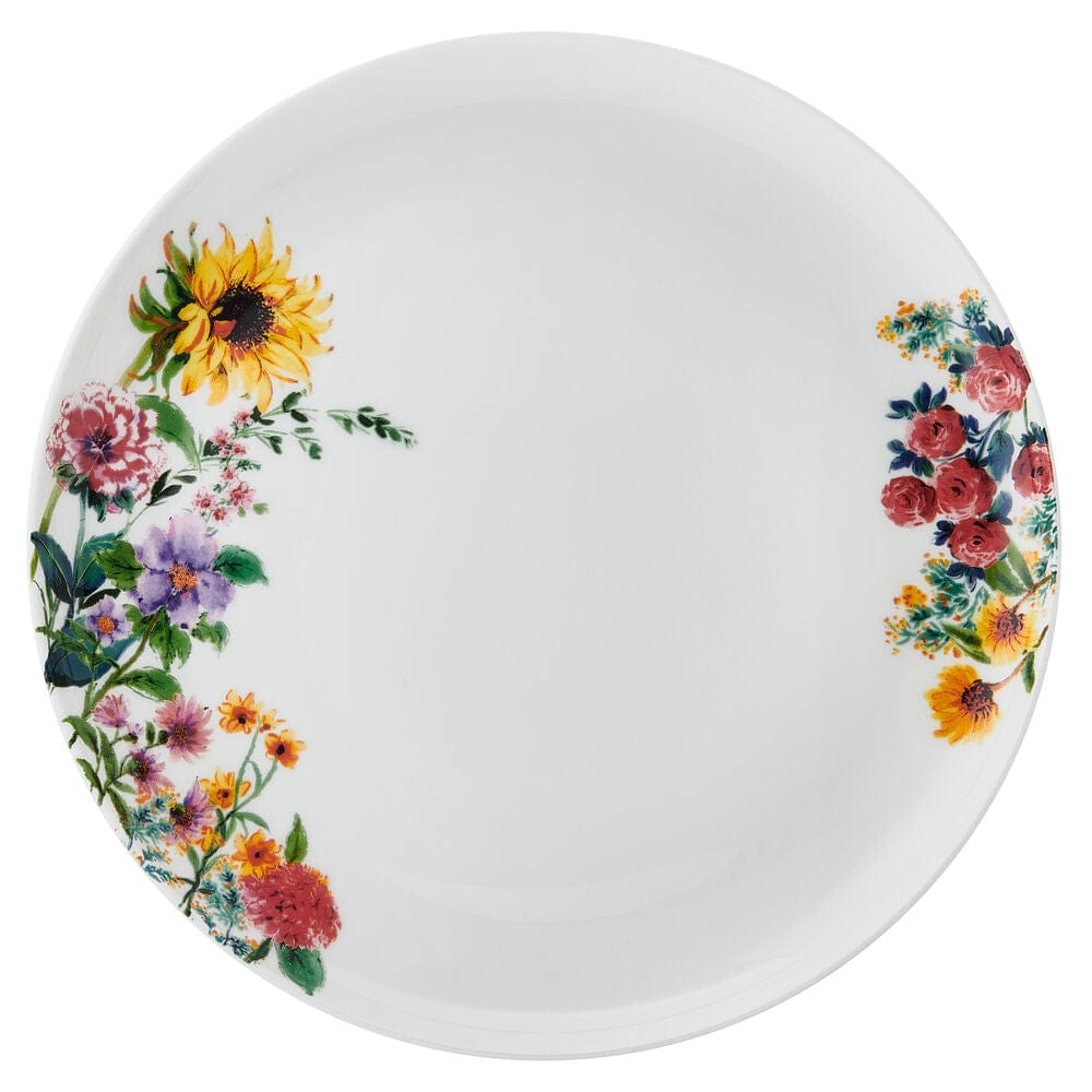 Garden of Petals 12 Piece Dinnerware Set, Service for 4